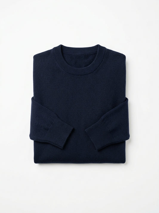 Extra-Fine Merino Wool Crewneck